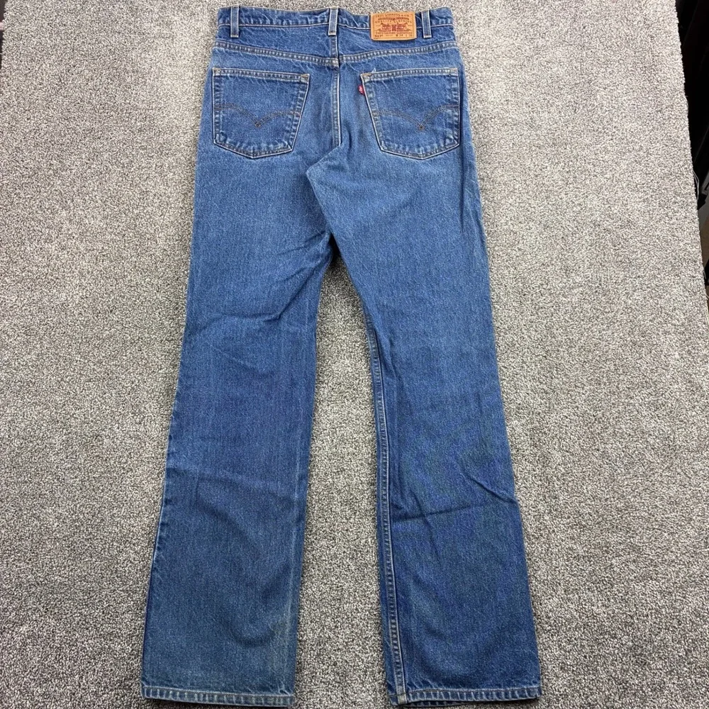 Vintage Levi's 517 Jeans Mens 34x36 Blue Cotton Boot Cut Denim USA Made